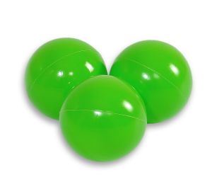 Plastic balls for the dry pool 50pcs - pistachio